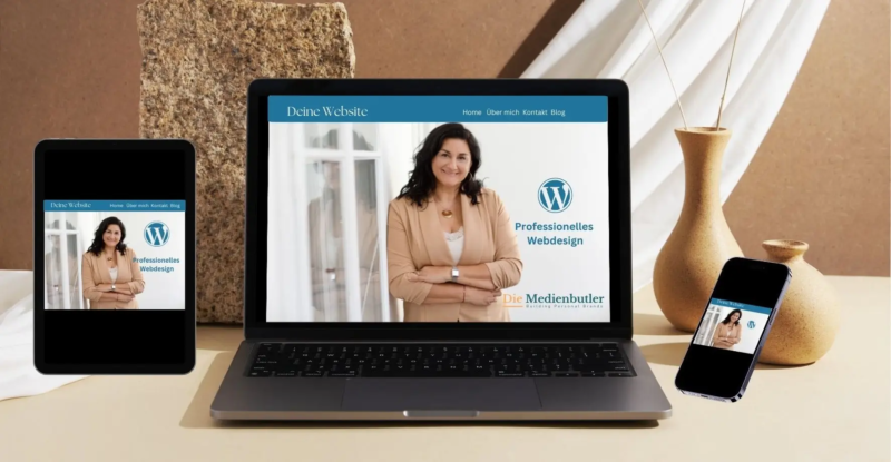 Die Medienbutler Zdenka Butler erstellt professionelles Webdesign in Ebreichsdorf Nähe Wien